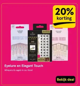 Etos Eyelure en Elegant Touch aanbieding