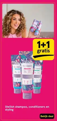 Etos Steilish shampoo, conditioners en styling aanbieding