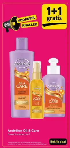 Etos Andrélon Oil & Care aanbieding