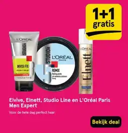 Etos Elvive, Elnett, Studio Line en L'Oréal Paris Men Expert aanbieding