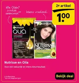 Etos Nutrisse en Olia aanbieding
