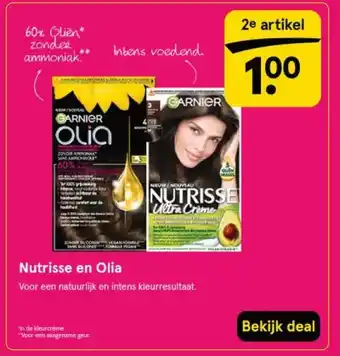 Etos Nutrisse en Olia aanbieding