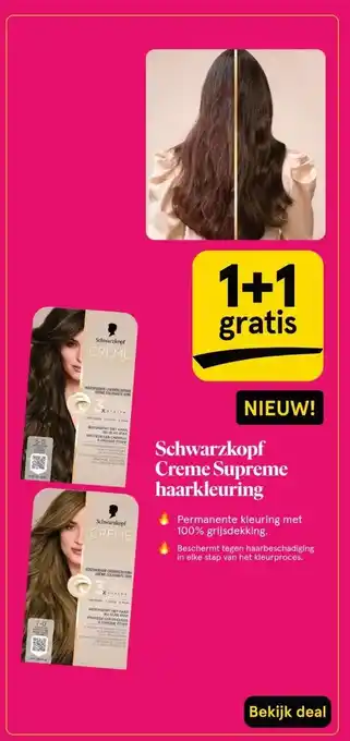 Etos Schwarzkopf Creme Supreme haarkleuring aanbieding