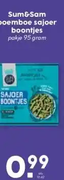 Boon`s Markt Sum&Sam boemboe sajoer boontjes aanbieding