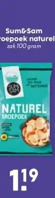 Boon`s Markt Sum&Sam kroepoek naturel aanbieding