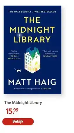 Bruna The Midnight Library aanbieding