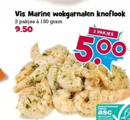 Boon`s Markt Vis Marine wokgarnalen knoflook aanbieding