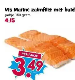 Boon`s Markt Vis Marine zalmfilet met huid aanbieding