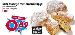 Boon`s Markt Mini stolletje met amandelspijs aanbieding