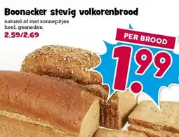Boon`s Markt Boonacker stevig volkorenbrood aanbieding
