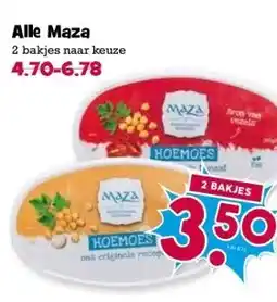 Boon`s Markt Alle Maza aanbieding