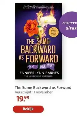 Bruna The Same Backward as Forward aanbieding