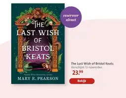 Bruna The Last Wish of Bristol Keats aanbieding