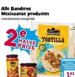 Boon`s Markt Alle Banderos Mexicaanse producten aanbieding