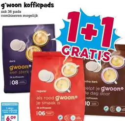 Boon`s Markt g'woon koffiepads aanbieding