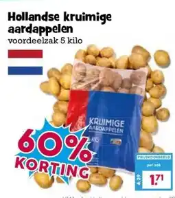 Boon`s Markt Hollandse kruimige aardappelen aanbieding