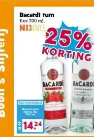 Boon`s Markt Bacardi rum aanbieding