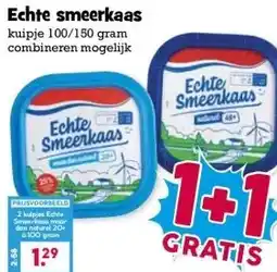 Boon`s Markt Echte smeerkaas aanbieding