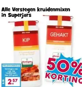 Boon`s Markt Alle Verstegen kruidenmixen in Superjars aanbieding