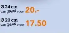 Blokker COMBƏKK Koekenpannen aanbieding