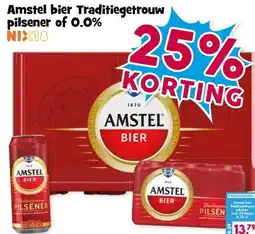 Boon`s Markt Amstel bier Traditiegetrouw pilsener of 0.0% aanbieding