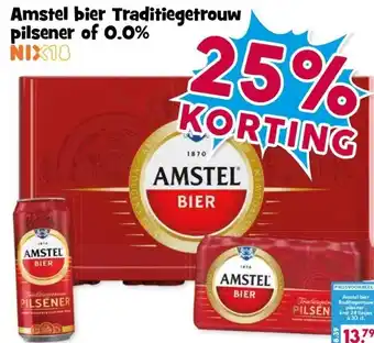 Boon`s Markt Amstel bier Traditiegetrouw pilsener of 0.0% aanbieding