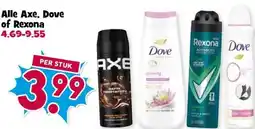 Boon`s Markt Alle Axe, Dove of Rexona aanbieding