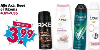 Boon`s Markt Alle Axe, Dove of Rexona aanbieding