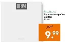 Blokker MEDISANA Personenweegschaal digitaal aanbieding