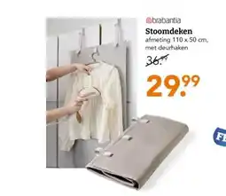 Blokker brabantia Stoomdeken aanbieding