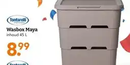 Blokker Tontarelli Wasbox Maya aanbieding