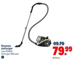 Makro Rowenta stofzuiger aanbieding