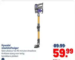 Makro Hyundai steelstofzuiger aanbieding