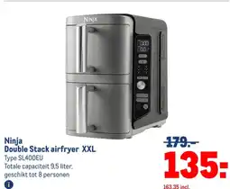 Makro Ninja Double Stack airfryer XXL aanbieding