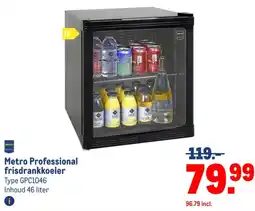 Makro Metro Professional frisdrankkoeler aanbieding