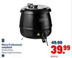 Makro Metro Professional soepketel aanbieding