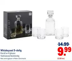 Makro Whiskeyset 5-delig aanbieding