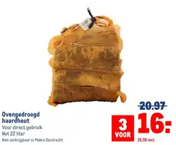 Makro Ovengedroogd haardhout aanbieding