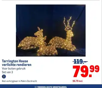 Makro Tarrington House verlichte rendieren aanbieding