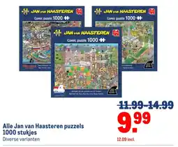Makro Alle Jan van Haasteren puzzels 1000 stukjes aanbieding