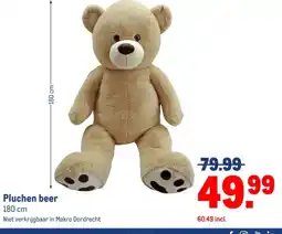 Makro Pluchen beer aanbieding