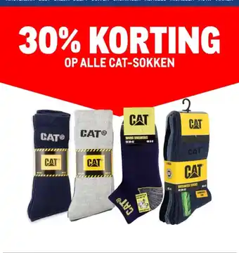 Makro Op Alle Cat-Sokken aanbieding