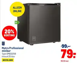 Makro Metro Professional minibar aanbieding