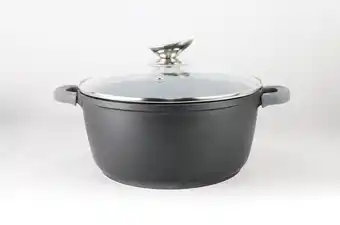 Bol.com Platinum DAS28 Braadpan met Deksel - 28cm - Zwart aanbieding