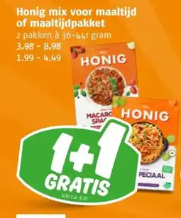 Poiesz Honig mix voor maaltijd of maaltijdpakket aanbieding
