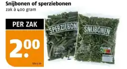 Poiesz Snijbonen of sperziebonen aanbieding