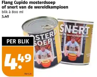 Poiesz Flang Cupido mosterdsoep of snert van de wereldkampioen aanbieding