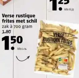Poiesz Verse rustique frites met schil aanbieding