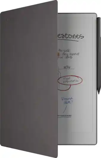 Coolblue reMarkable Paper Pro Mosaic Weave Book Folio Basalt aanbieding