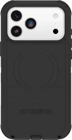 Coolblue Otterbox Defender Pro iPhone 17 Pro Max Back Cover met MagSafe Magneet Zwart aanbieding